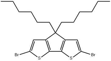 2,6-Dibromo-4,4-dihexyl-4H-cyclopenta[2,1-b:3,4-b']dithiophene