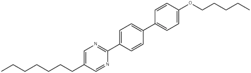 5-Heptyl-2-[4'-(pentyloxy)[1,1'-biphenyl]-4-yl]pyrimidine