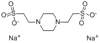 Disodium piperazine-1,4-diethanesulphonate