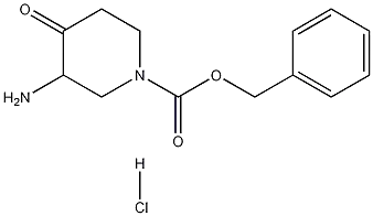 benzyl 3-amino-4-oxopiperidine-1-carboxylate hydrochloride