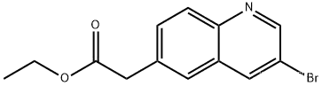Ethyl 2-(3-broMoquinolin-6-yl)acetate