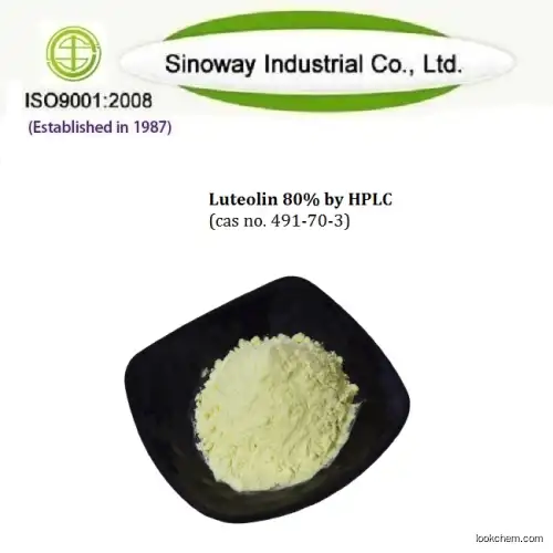 Pure Luteolin Bulk Powder 98% by HPLC