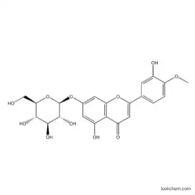 Diosmetin-7-O-β-D-glucopyranoside	cas20126-59-4	C22H22O11