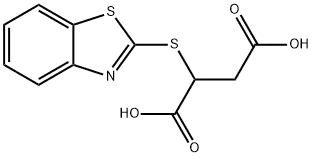 2-(1,3-BENZOTHIAZOL-2-YLTHIO)SUCCINIC ACID