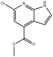 1H-Pyrrolo[2,3-b]pyridine-4-carboxylic acid, 6-chloro-, Methyl ester
