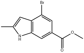 4-BroMo-2-Methyl-1H-indole-6-carboxylic acid Methyl ester