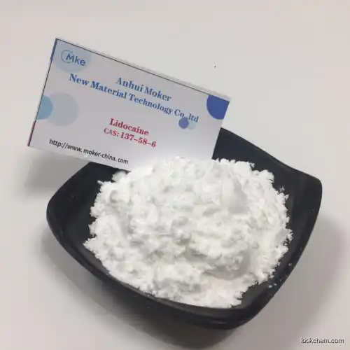 High quality Lidocaine 137-58-6 White Powder