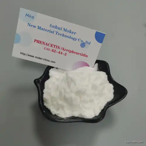 High Purity 99% Phenacetin  62-44-2 White Powder
