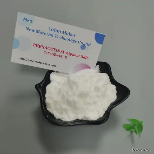 High Purity 99% Phenacetin  62-44-2 White Powder