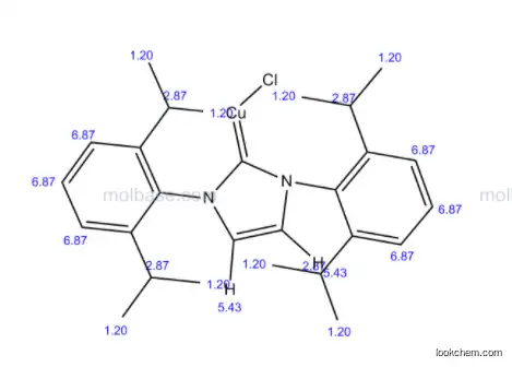 Chloro[1,3-bis(2,6-diisopropylphenyl)imidazol-2-ylidene]copper(I)