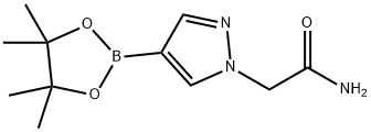 2-(4-(4,4,5,5-tetramethyl-1,3,2-dioxaborolan-2-yl)-1H-pyrazol-1-yl)acetamide