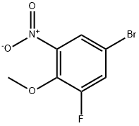 4-BROMO-2-FLUORO-6-NITROANISOLE