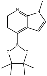 1-Methyl-4-(4,4,5,5-tetramethyl-1,3,2-dioxaborolan-2-yl)-1H-pyrrolo[2,3-b]pyridine