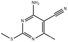 4-Amino-6-methyl-2-(methylsulfanyl)-pyrimidine-5-carbonitrile