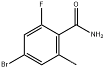 Benzamide, 4-bromo-2-fluoro-6-methyl-