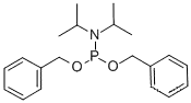 N-[bis(phenylmethoxy)phosphanyl]-N-propan-2-yl-propan-2-amine