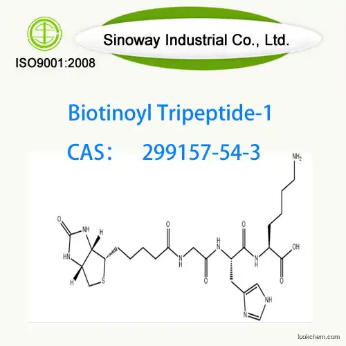 Factory Supply Biotinoyl Tripeptide-1 CAS 299157-54-3