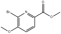 2-Pyridinecarboxylic acid, 6-broMo-5-Methoxy-, Methyl ester