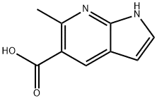 1H-Pyrrolo[2,3-b]pyridine-5-carboxylic acid, 6-methyl-
