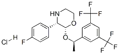 (2R,3S)-2-{(1R)-1-[3,5-BIS(TRIFLUOROMETHYL)PHENYL]ETHOXY}-3-(4-FLUOROPHENYL)MORPHOLINE HYDROCHLORIDE