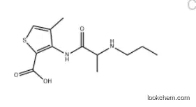 4-METHYL-3-[[1-OXO-2-(PROPYLAMINO)PROPYL]AMINO]-2-THIOPHENECARBOXYLIC ACID