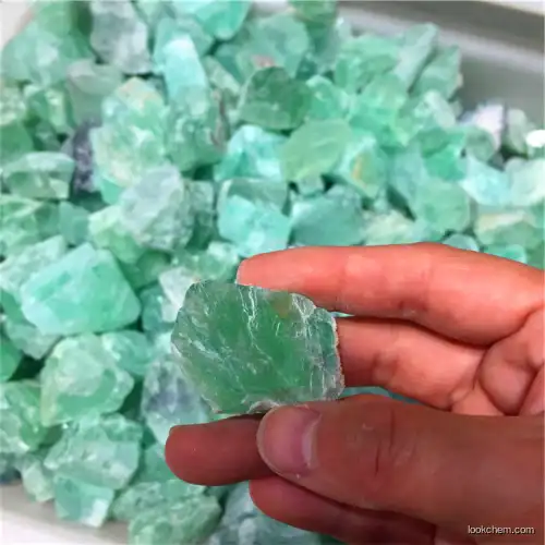 Wholesale Natural Crystal Wisdom Fluorite Healing Purifying Green Fluorite Rough Stone