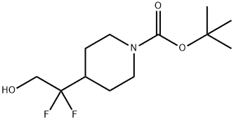 tert-butyl 4-(1,1-difluoro-2-hydroxyethyl)piperidine-1-carboxyla