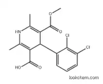 1,4-Dihydro-2,6-dimethyl-4-(2',3'-dichlorophenyl)-5-carboxy methyl-3-pyridinecarboxylic acid