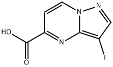 3-iodo-pyrazolo[1,5-a]pyrimidine-5-carboxylic acid
