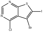 5-bromo-4-chloro-6-iodothieno[2,3-d]pyrimidine