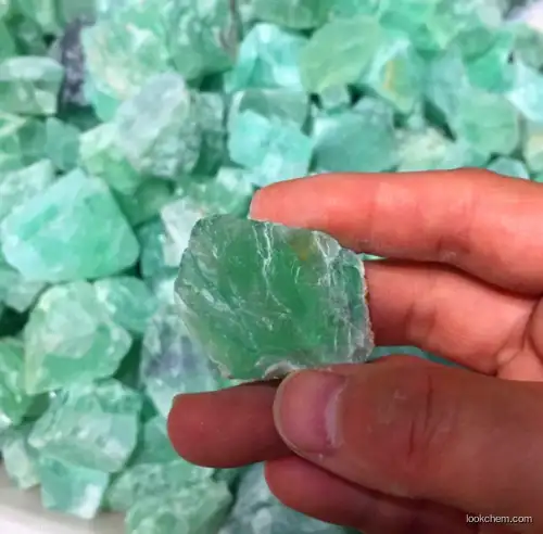 Wholesale Natural Crystal Wisdom Fluorite Healing Purifying Green Fluorite Rough Stone CAS NO.137035-65-5