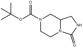 tert-butyl 3-oxohexahydroimidazo[1,5-a]pyrazine-7(1H)-carboxylate