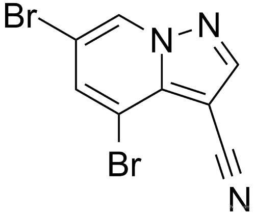 4,6-Dibromo-pyrazolo[1,5-a]pyridine-3-carbonitrile