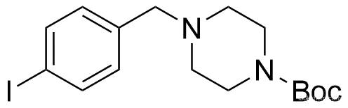 tert-butyl 4-(4-iodobenzyl)piperazine-1-carboxylate