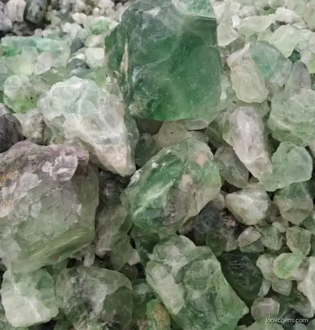 Wholesale Natural Crystal Wisdom Fluorite Healing Purifying Green Fluorite Rough Stone CAS NO.137035-65-5 CAS NO.137035-65-5