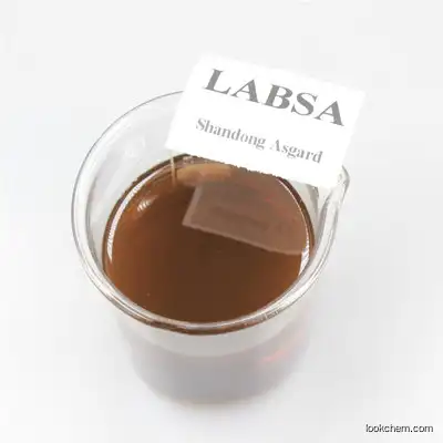 Manufacturer labsa 96% linear alkyl benzene sulphonic acid with good price