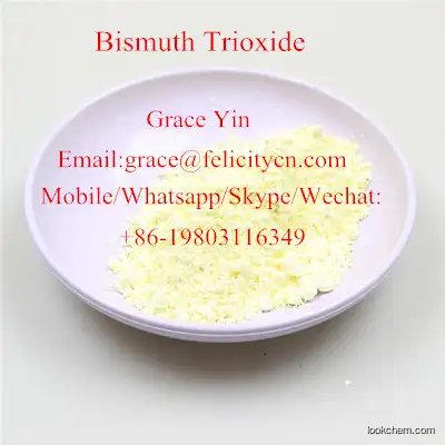 Supply bismuth oxide,bismuth trioxide in fine powder