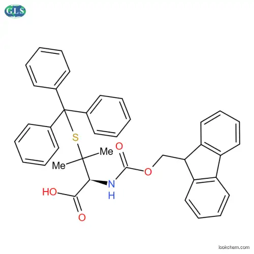 Fmoc-D-Pen(Trt)-OH, Fmoc-D-Penicillamine(Trt)-OH(201532-01-6)