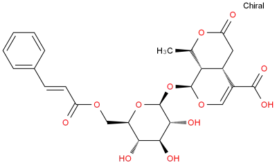 6'-O-Cinnamoyl-8-epikingisidic acid.