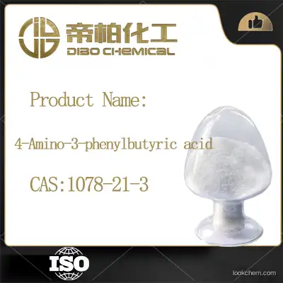 4-Amino-3-phenylbutyric acid CAS：1078-21-3 Chinese manufacturers high-quality