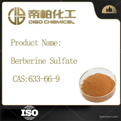 Berberine Sulfate CAS：633-66-9 Chinese manufacturers high-quality