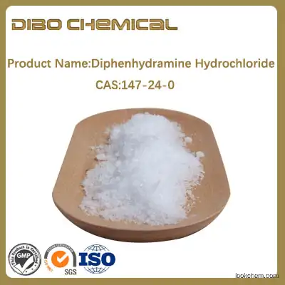Diphenhydramine Hydrochloride/cas:147-24-0/Raw material supply
