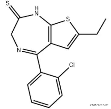 5-(2-chlorophenyl)-7-ethyl-1,3-dihydro-2H-thieno[2,3-e]-1,4-diazepin-2-thione China manufacture