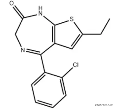 5-(2-Chlorophenyl)-7-ethyl-1,3-dihydro-2H-thieno[2,3-e]-1,4-diazepin-2-one China manufacture
