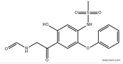 MethanesulfonaMide, N-[4-[2-(forMylaMino)acetyl]-5-hydroxy-2-phenoxyphenyl]-