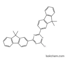 2-chloro-4,6-bis(9,9-dimethyl-9H-fluoren-2yl)-1,3,5-Triazine