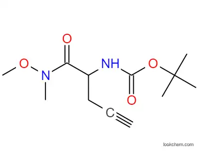 tert-Butyl [1-[methoxy(methyl)amino]-1-oxo-4-pentyn-