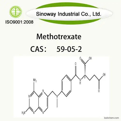 Factory Supply Methotrexate powder CAS 59-05-2