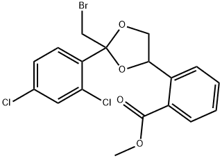 cis-2-(Bromomethyl)-2-(2,4-dichlorophenyl)-1,3-dioxolane-4-ylmethyl benzoate