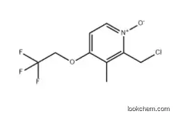 2-chloromethyl-3-methyl-4-(2,2,2-trifluoroethoxy)pyridine-1-oxide